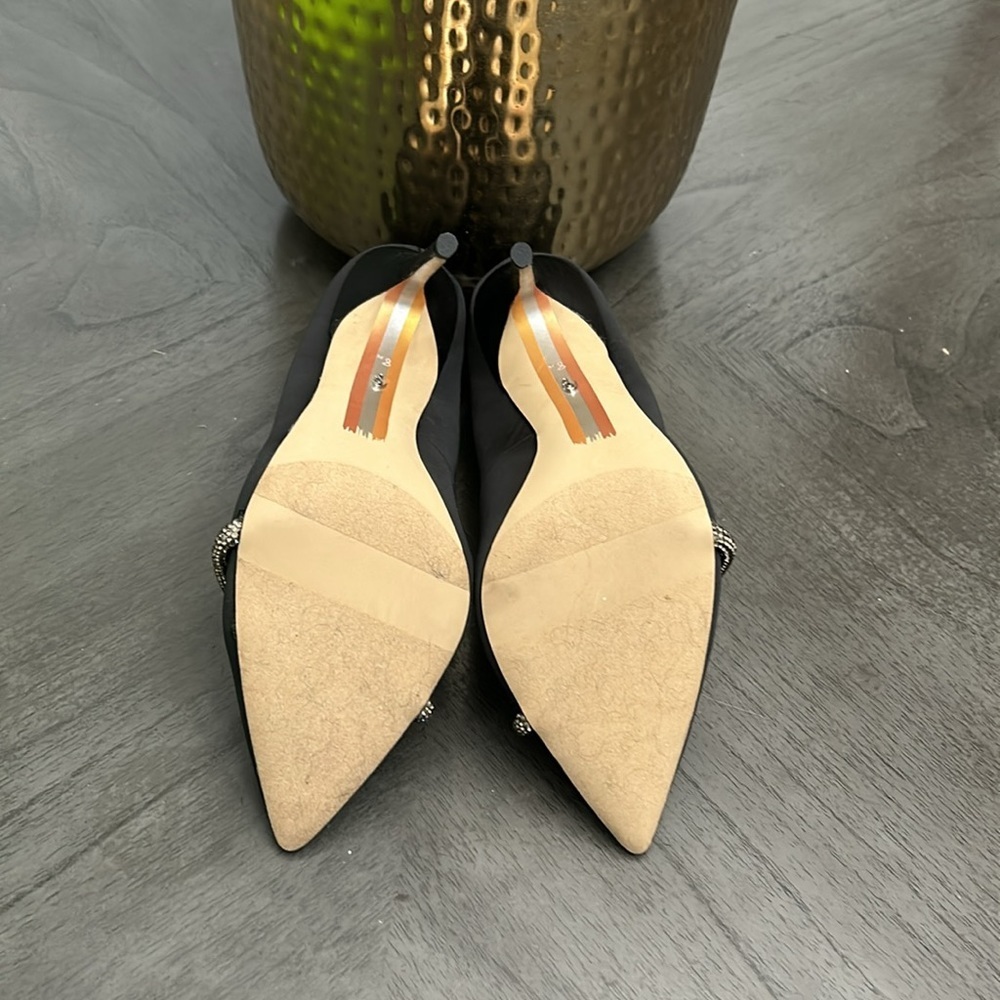 SAM EDELMAN  Deela Pointed Toe Heel Black - Picture 3 of 6